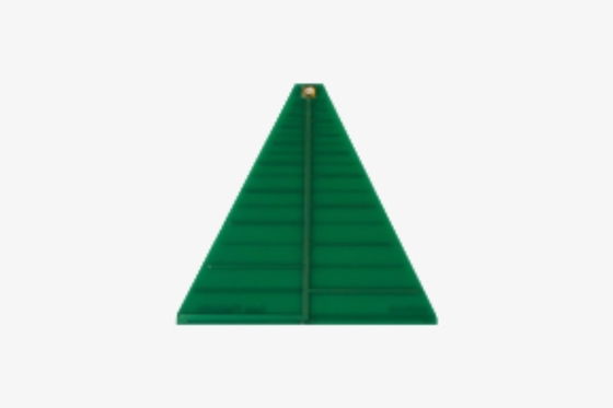 LP0965 آنتن RF 850MHz تا 6.5GHz 5-6dBi Gain LP0965 Log Periodic PCB Directional Antenna