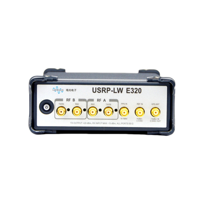 USRP-LW E320 2 کانال 70 MHz-6 GHz محدوده فرکانس 56 MHz BW هر سری E دستگاه رادیویی تعاریف نرم افزاری USRP